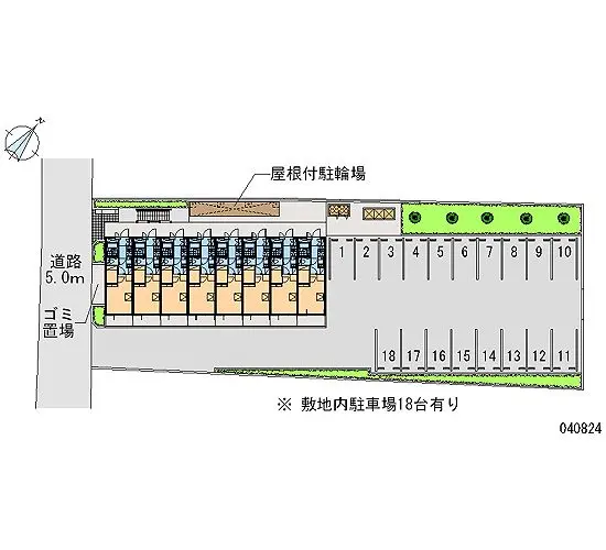 ★手数料０円★南埼玉郡宮代町和戸　月極駐車場（LP）